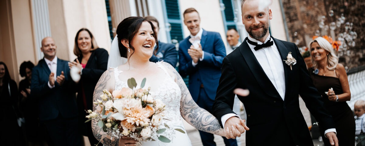 Freie Trauung bei Landlust Flamersheim in idyllischer, naturnaher Hochzeitslocation